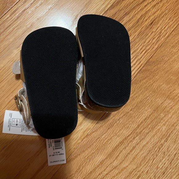 Gold Baby Old Navy Sandals - Picture 2 of 2